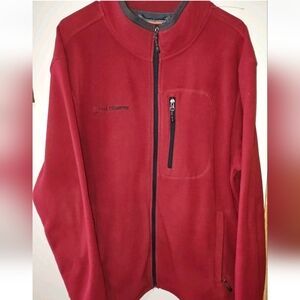 Free Country Red Fleece Zip Up